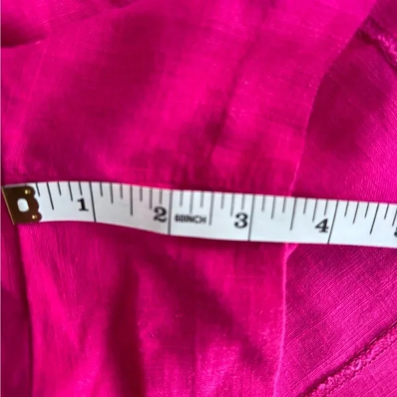 Women's Pink Linen blend Shorts from Loft - Picture 6 of 8